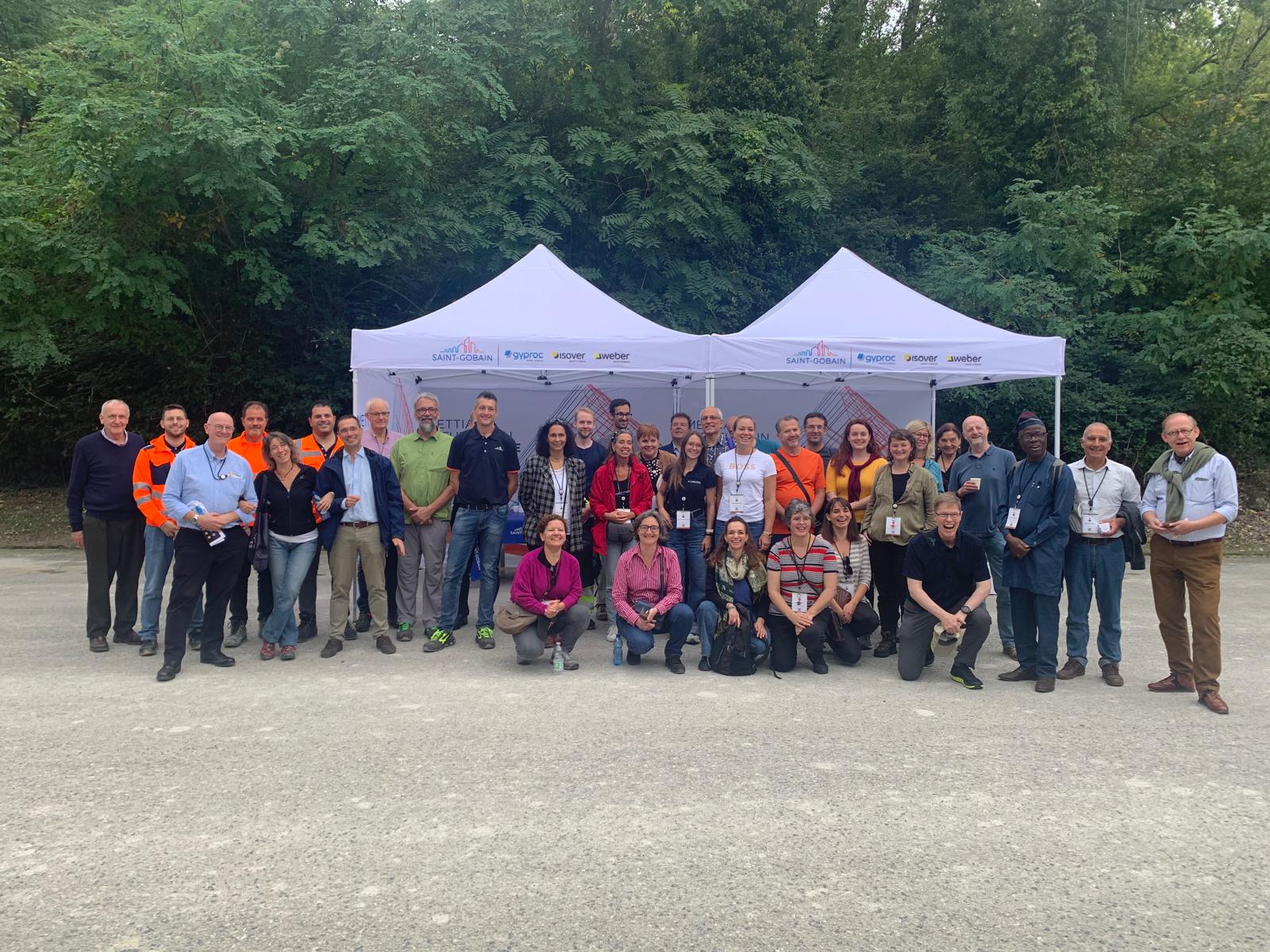 CIRAN Consortium at Saint Gobain Quarry in Monte Tondo